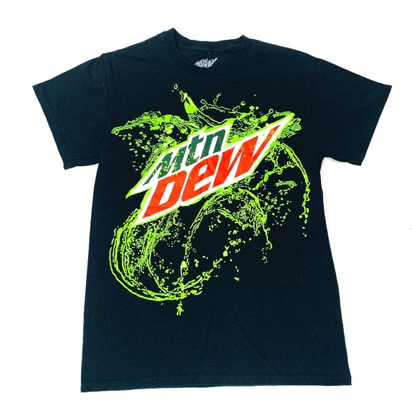 Men's S Mountain Dew Graphic T-Shirt - Picture 1 of 7
